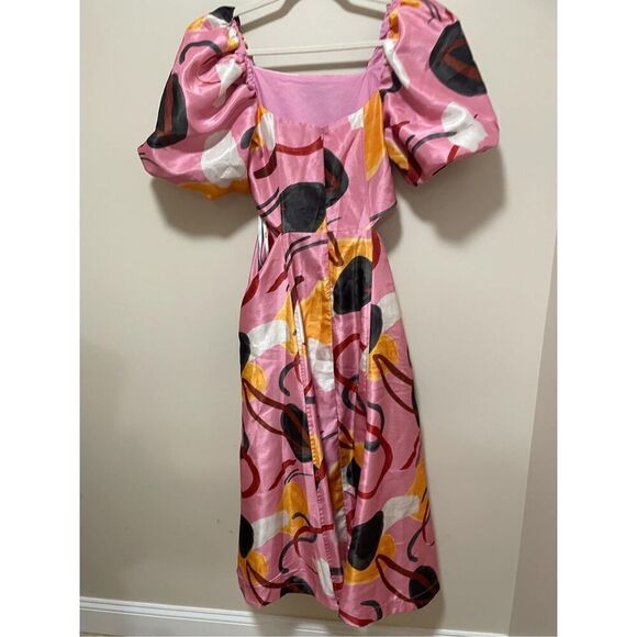 AURETA STUDIO Ada Midi Dress Size S - Picture 5 of 8